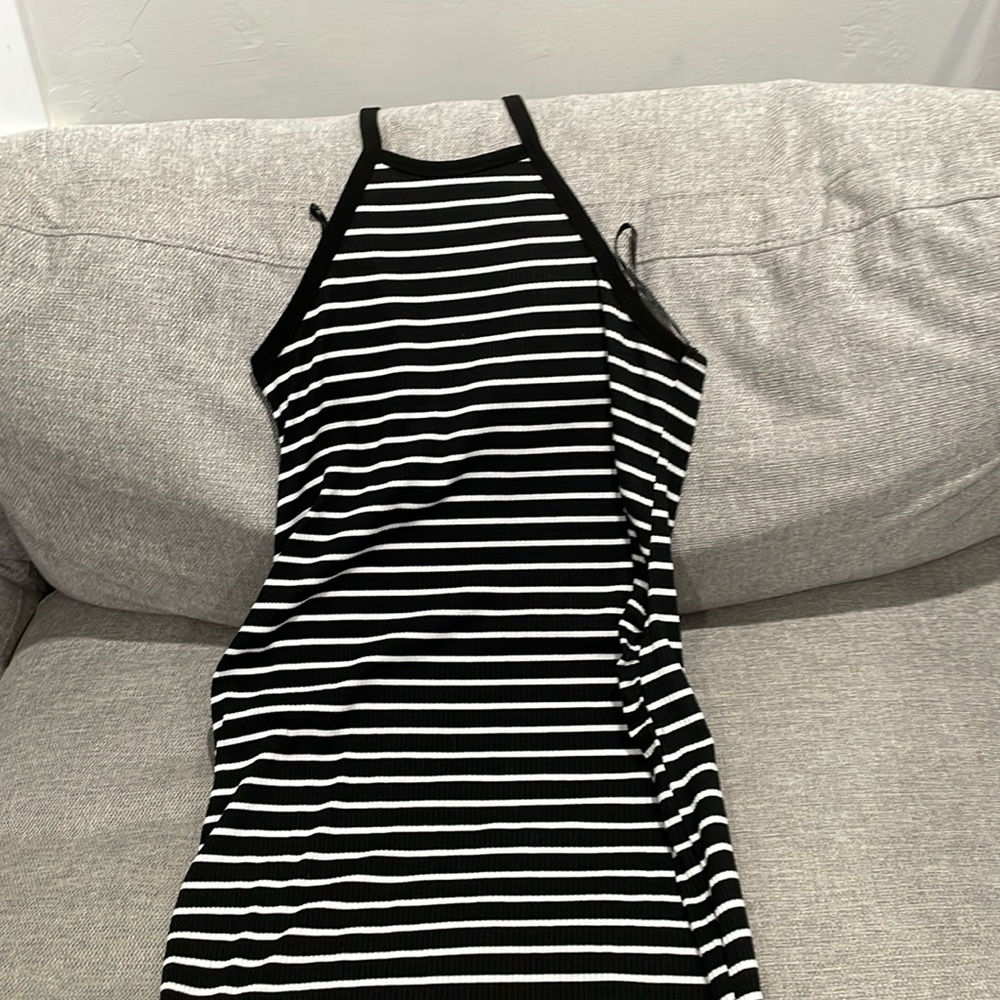 SHEIN Halter maternity dress